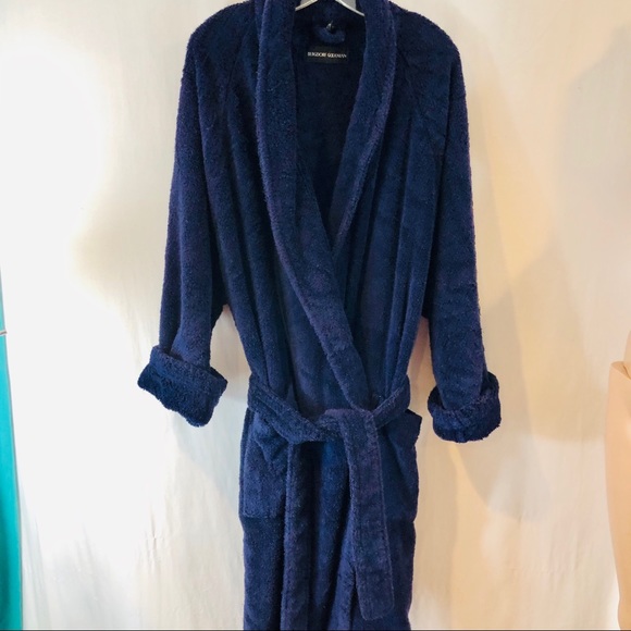 Port Authority women’s Robe Sz S M Gray Fleece - Picture 5 of 10